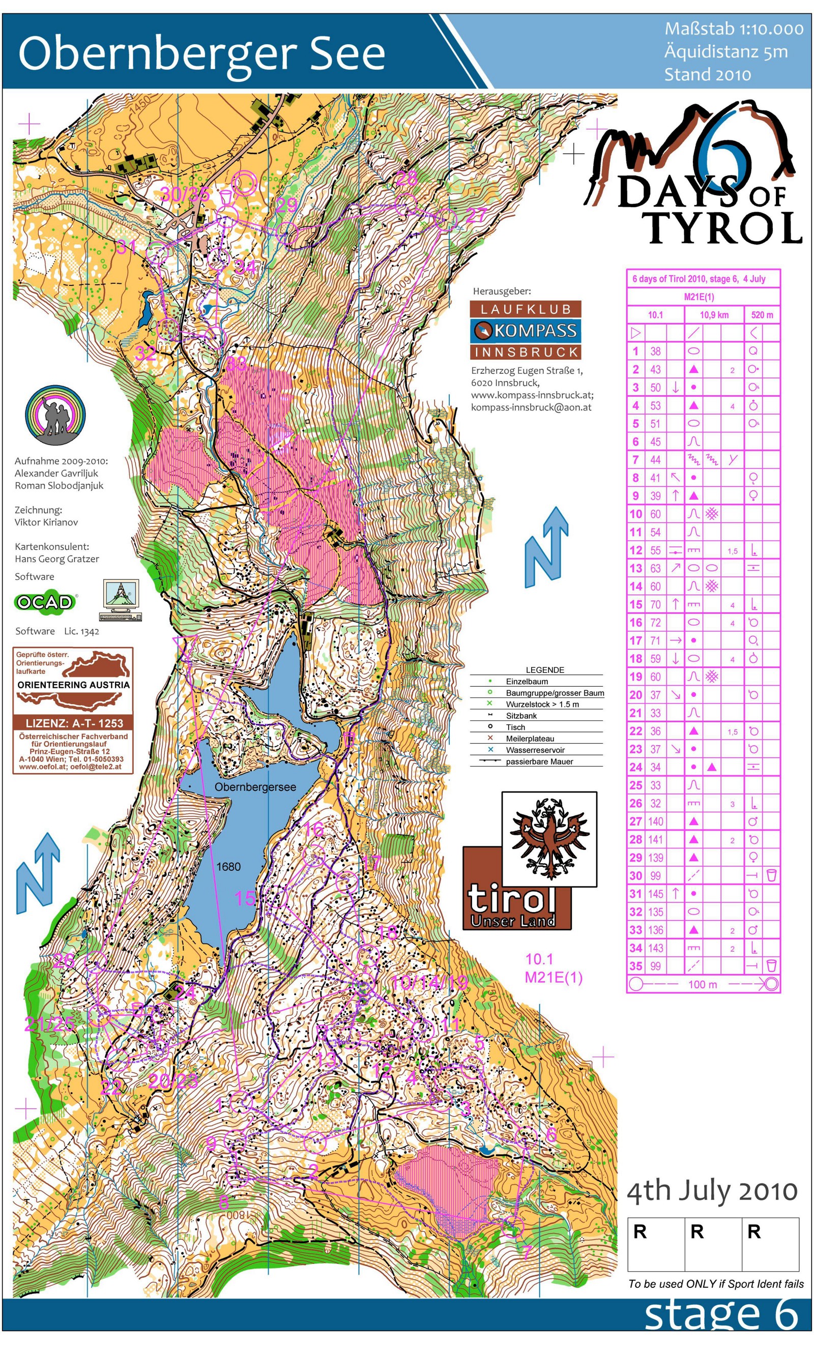 Tyrol 6 Days 6th Stage: Austrian Long Champs (2010-07-04)