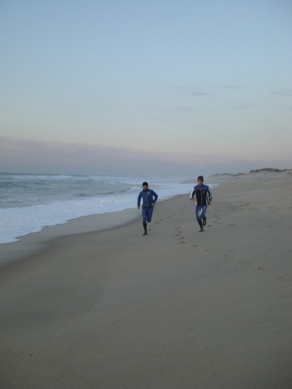 Beach run